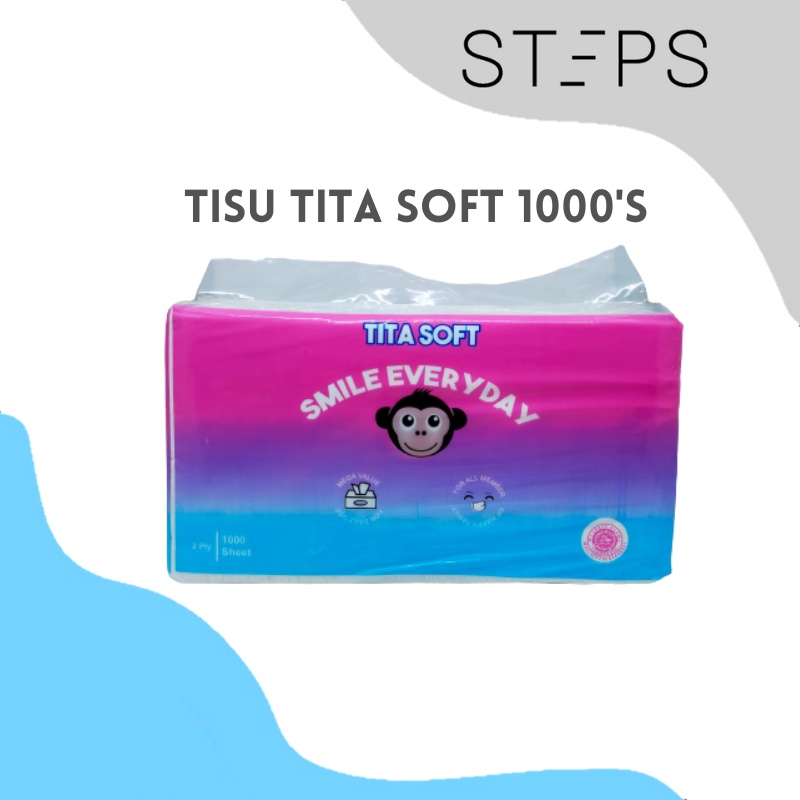 Tisu Wajah Tisu muka Tita Soft 1000's / Tissue facial 1000'Sheet Tita Soft