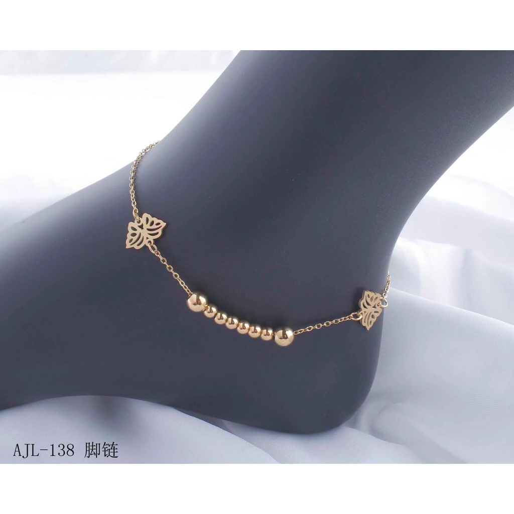 Gelang Kaki Titanium Perhiasan Fashion 138/123