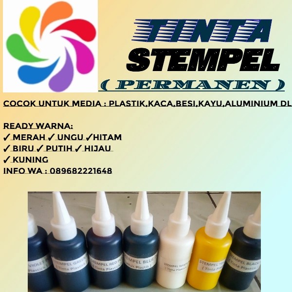 Jual Jual Tinta Stempel Permanen Plastik Ml Shopee Indonesia