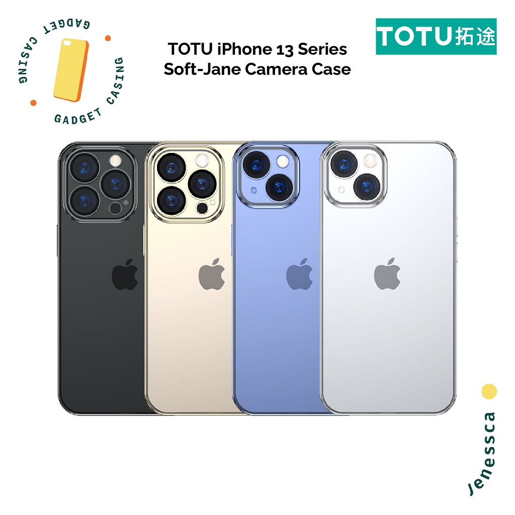 TOTU iPhone 13 Pro/13 Pro Max Camera Case Casing Pelindung Kamera