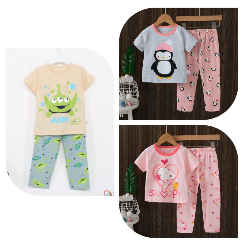piyama tidur anak / baju tidur anak / piyama anak cewe / baju tidur anak cewe