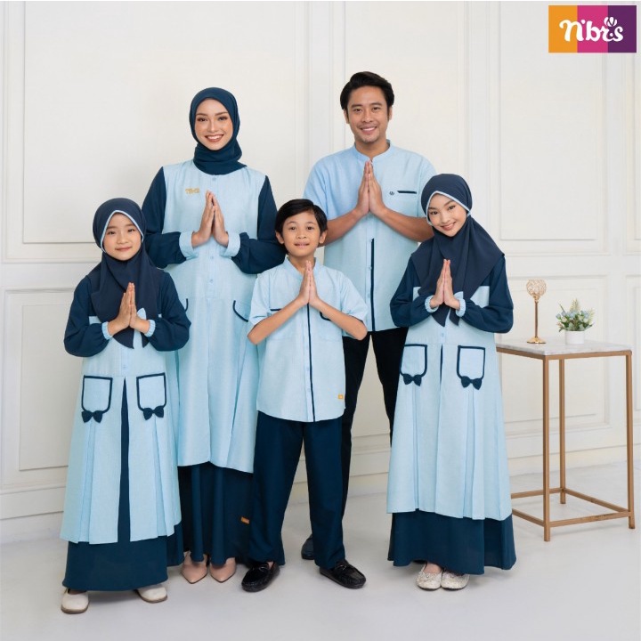 SARIMBIT KELUARGA TERBARU 2023 ALESHA Blue Dijamin Ori By NIBRAS