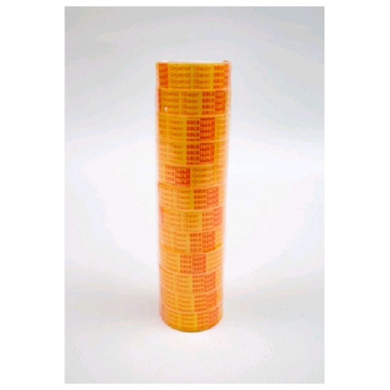 

Isolasi Gold Tape 1/2 Inch 12 Roll