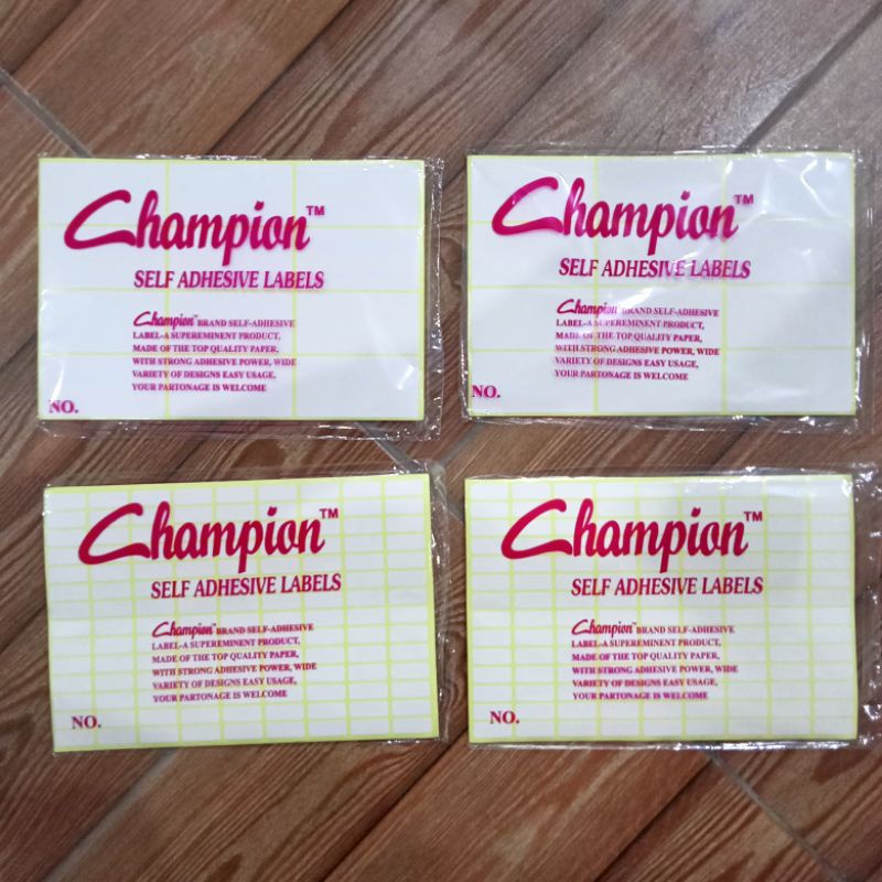 Jual LABEL RIKITO/ LABEL CHAMPION/ LABEL HARGA/ STIKER HARGA | Shopee