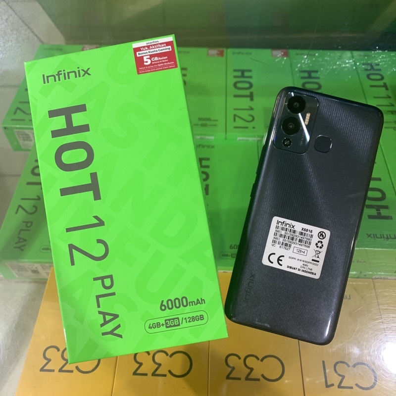 Infinix hot 12 play 4/128 (second)