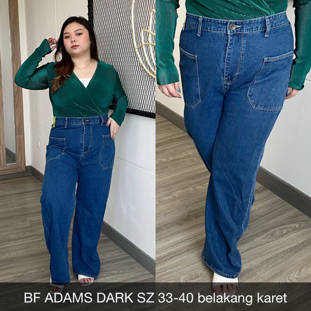 CELANA JEANS WANITA BF ADAMS -SYSCLOTHIER