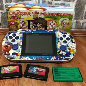 Game PSP Portable Evercross V60 16bit Dual Analog