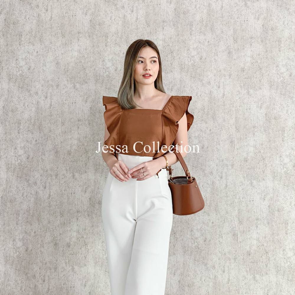 Premium Vyon Ruffle Top TH 200 240 COTTON