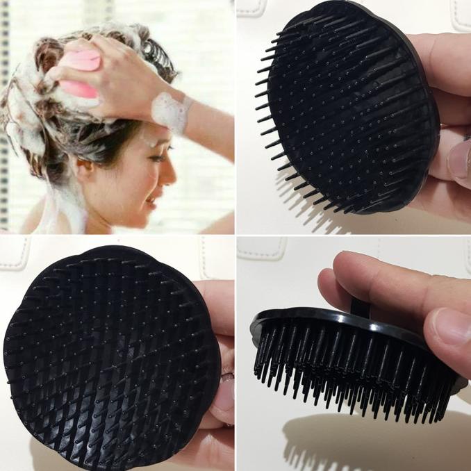 Sisir Pomade Sisir Pria Sisir Bulat Sisir Hitam Sisir Salon Keramas