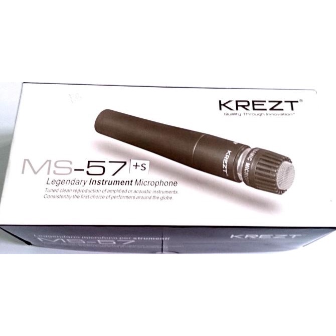 MIC KREZT SM 57 KREZT MS 57 LEGENDARY MICROPHONE INSTRUMENT