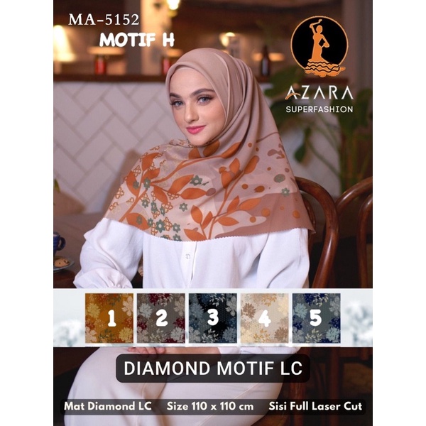 (PART 2) SEGIEMPAT MOTIF DIAMOND LC