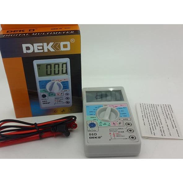 Digital Multitester Dekko 86D ( layar jumbo )