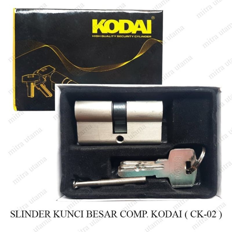 Slinder Kunci Kodai | Cylinder Pintu | 60mm