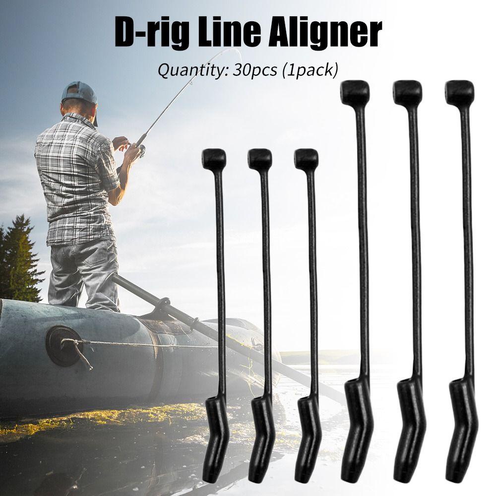 Top D-rig Line Aligner rig Rambut Lembut Sambung Pop Up Positiver Terminal Tackle