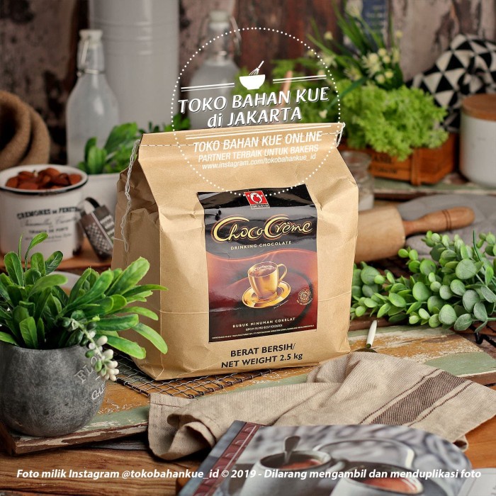 

Tokopratiwiw - Tulip Choco Creme 2,5Kg Sak Chocolate Creamy Drink Minuman Coklat Enak