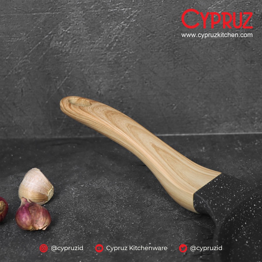 Cypruz FP-0858 Pancake Pan Granite Diecast Series 25cm