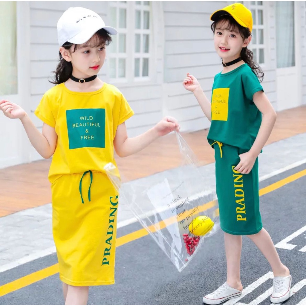 SETELANA ANAK ROK ANAK PEREMPUAN UMUR 1-5 TAHUN MOTIF PRADINGG BAJU ATASAN ANAK PEREMPUAN BAJU OLAHRAGA ANAK PERREMPUAN FASHION ANAK MASA KINI TERMURAH SETELAN ROK TERLARIS