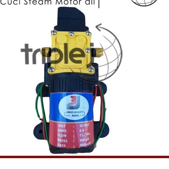 Dinamo pompa DC pompa air 160psi - Pompa air 3J Gold