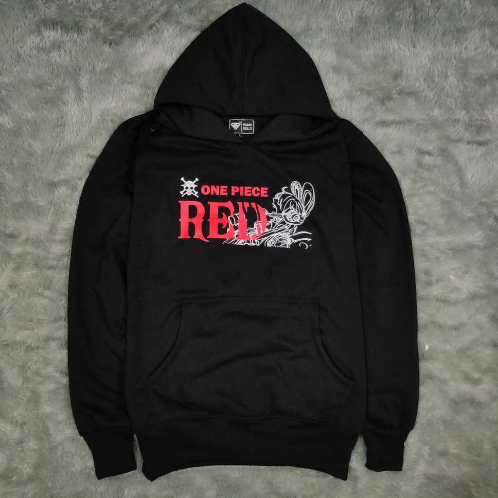 sasuke.id /Hoodie Premium Kasual| M - XXL | Sweater | Suiter | Sweeter | Hoodie Jumper Raijin | Pria Hoodie Jaket Pria OnePice Luffy Red Wanted Sweter Hudie Distro Cowok Original Keren Terbaru Musim Semi,Dingin,Panas