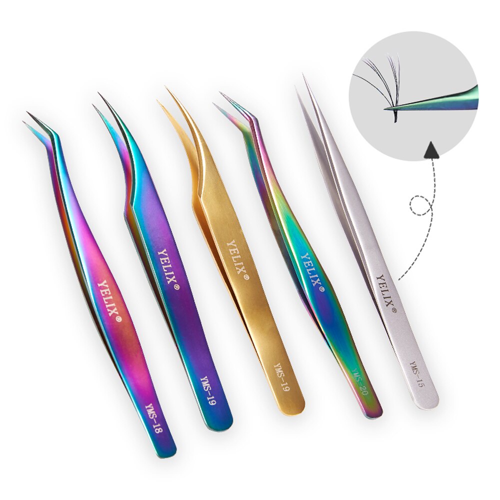 Original Yelix Pinset Eyelash Extension Tweezers Eyelash Extension Tweezers Pinset Bulumata