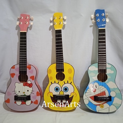 Gitar Mini Gitar Kencrung Gitar Ukulele Senar 4 Kwalitas Oke