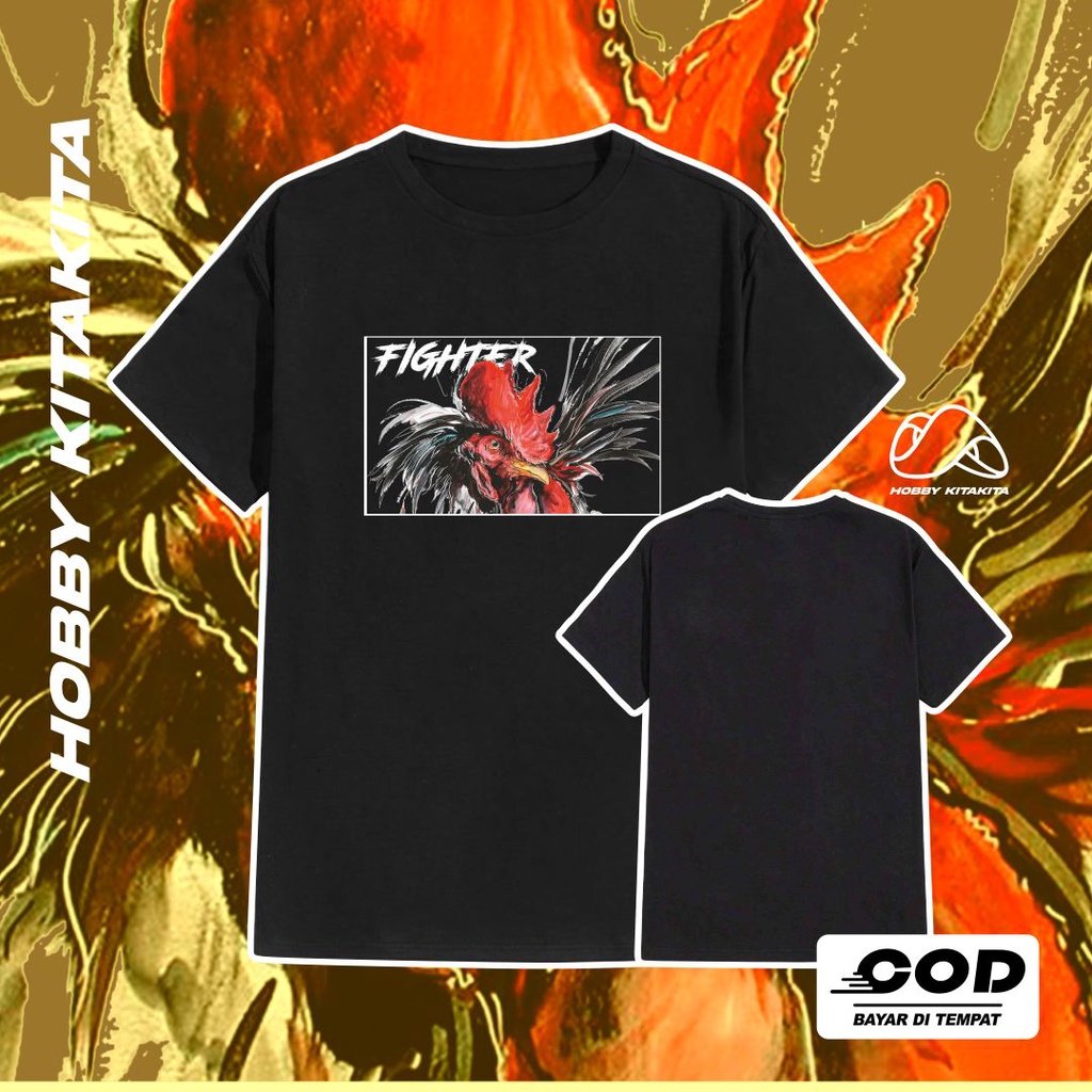 HBKT KAOS HOBBY AYAM JAGO PETARUNG SABUNG AYAM AYAM FIGHTER | Hobbykitakita