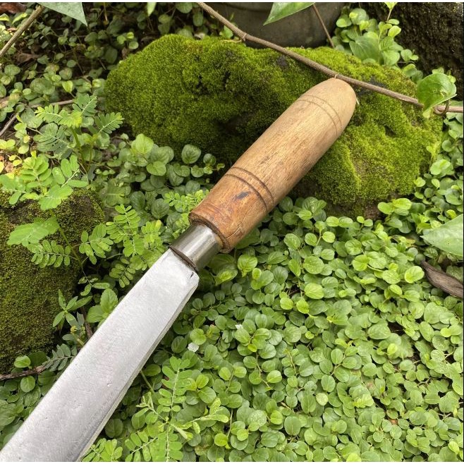 gagang cangkul kayu jati halus / doran cangkul kayu jati