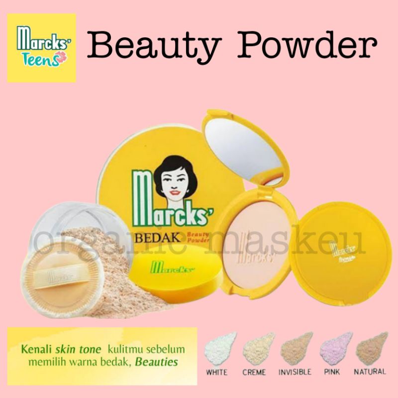MARCKS BEDAK TABUR|BEDAK PADAT|TWO WAY CAKE