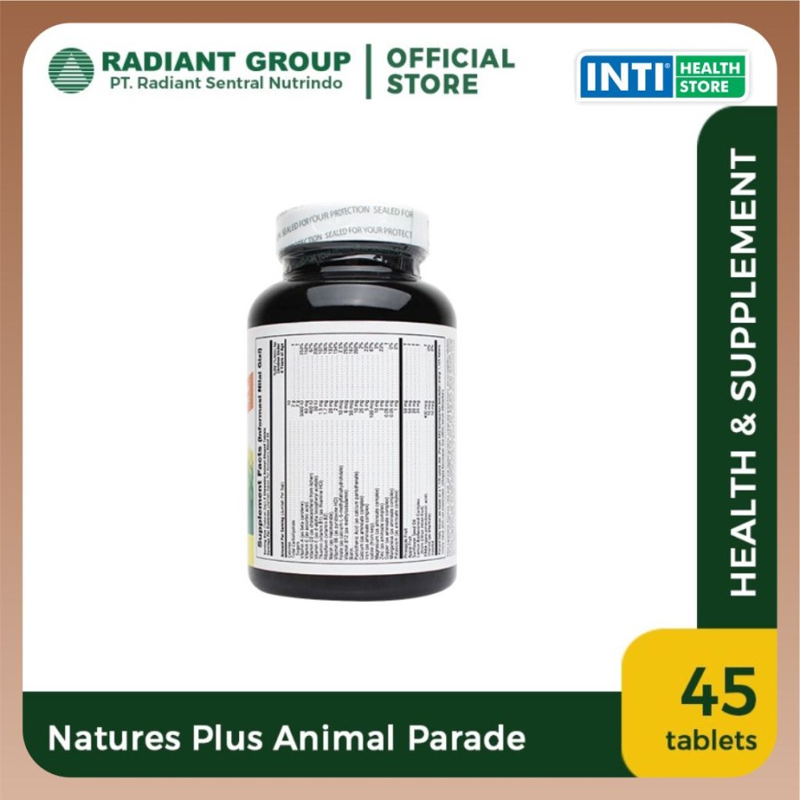 Nature's Plus Source Of Life Animal Parade (45 chewable tablet)