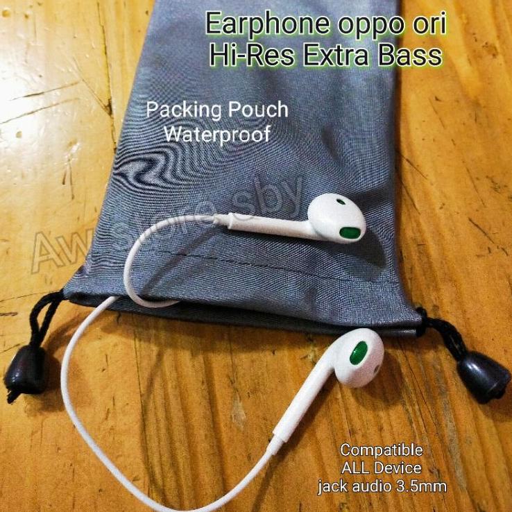 Langsung Atc Earphone oppo Ori Bass Stereo Headset oppo A53 A33 A15 A52 A92 A54 Reno 2 3 4 4F [Dompe