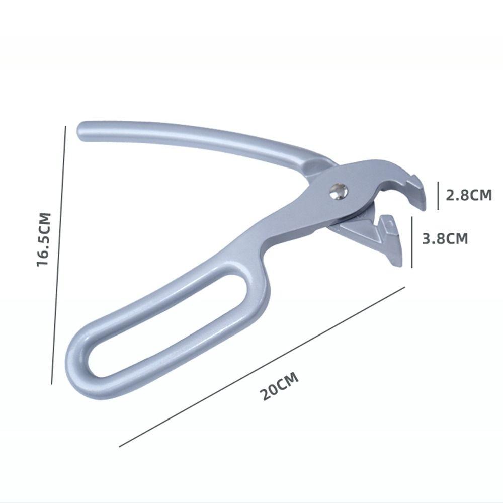 【 ELEGANT 】 Pizza Pan Gripper Oven Dapur Aluminium Cor Heavy Duty Tang Panci Penjepit