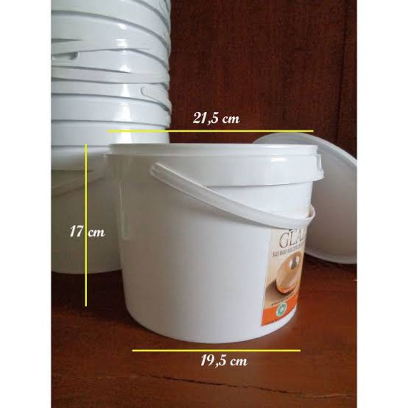 Ember Bekas PLASTIK ukuran 5kg