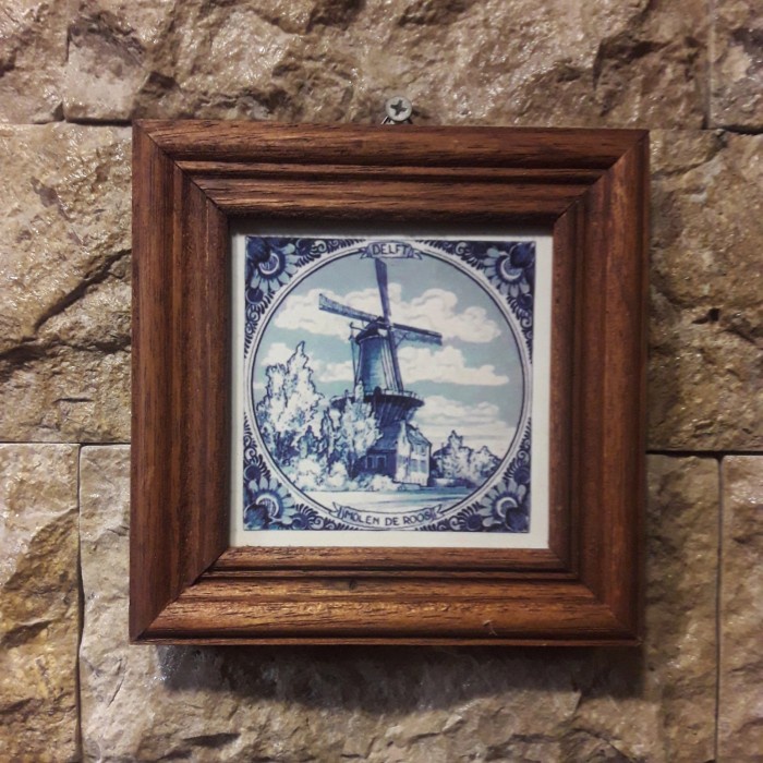 Keramik Delft Holland Kincir Angin
