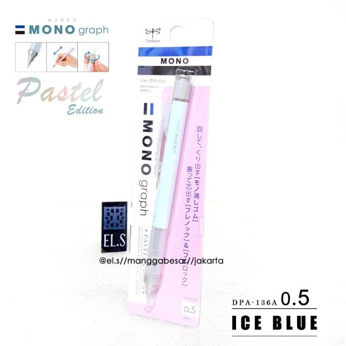 

BAYAR DITEMPAT Tombow Mono Graph 0.5 Pastel Edition (Pensil Mekanik) /ALAT TULIS AESTHETIC/ALAT TULIS SEKOLAH/ALAT TULIS SET/ALAT TULIS LENGKAP/ALAT TULIS ANAK/ALAT TULIS LUCU