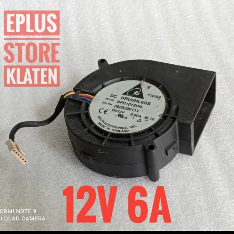 Jual Kipas Keong V Delta Brushless A Fan Blower Dc Ball Bearing Shopee Indonesia