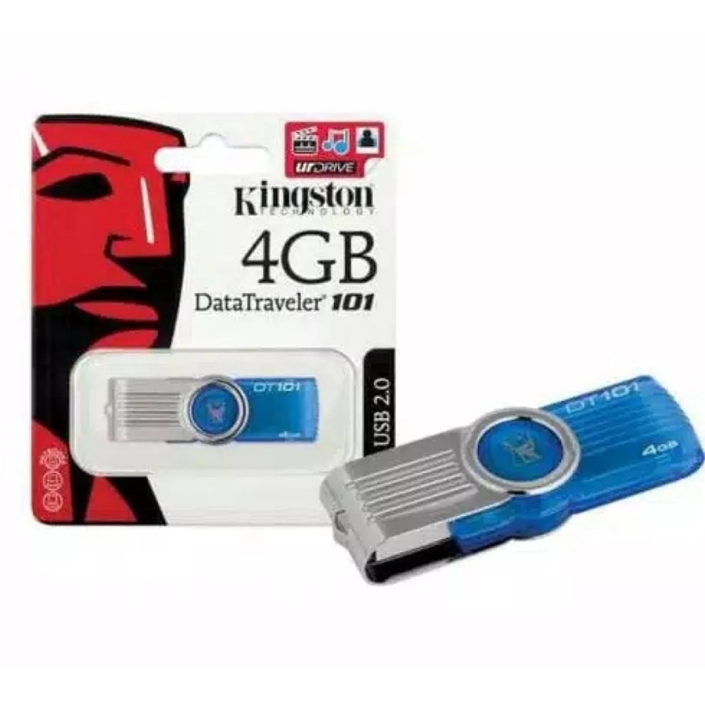 FLASHDISK KINGSTON DataTraveler 101 USB 2.0 4GB-8GB-16GB-32GB-64GB FLASH DRIVE