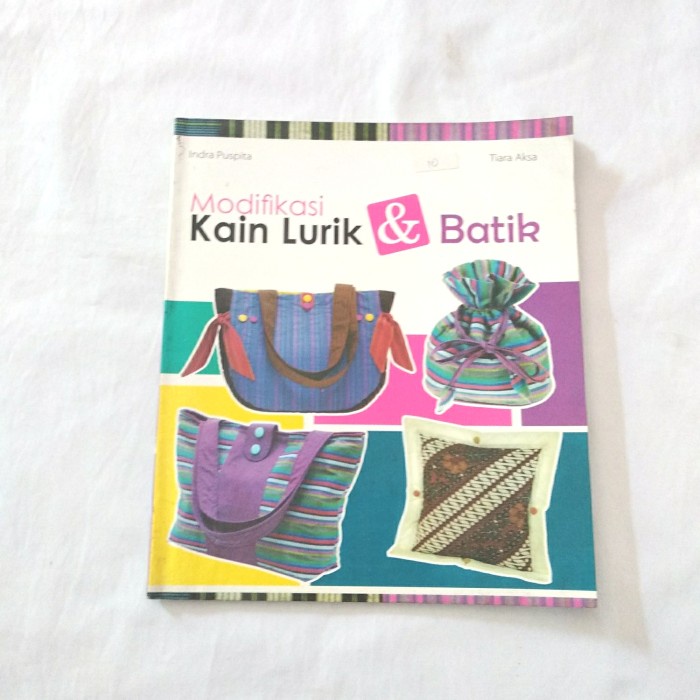 

buku kreasi modifikasi kain lurik dan batik