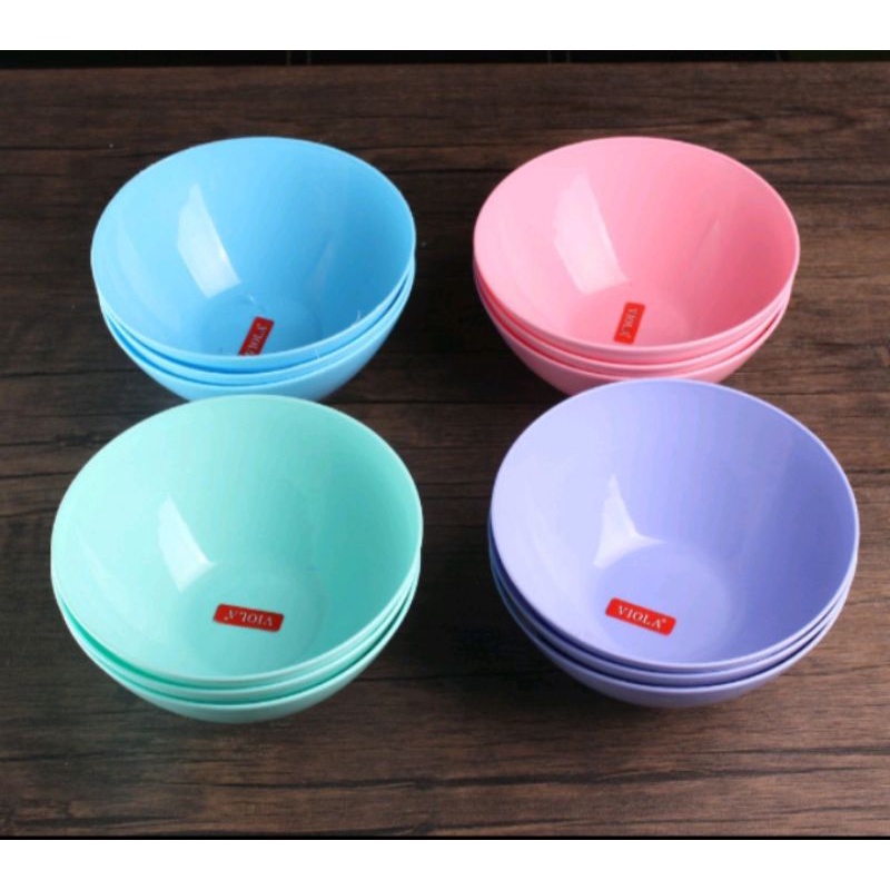 mangkok plastik viola kecil