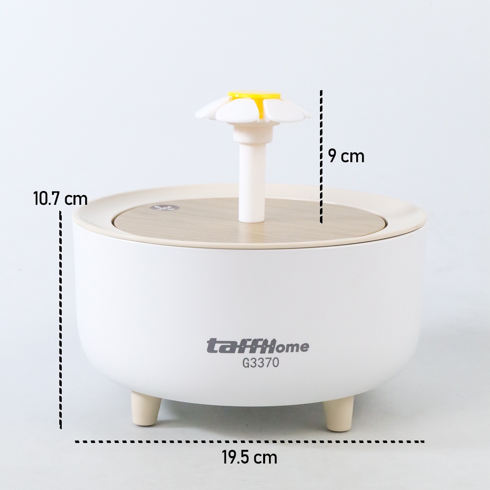 TaffHOME FEIDASH Tempat Minum Anjing Kucing Fountain Dispenser - White - 7CHX8ZWH