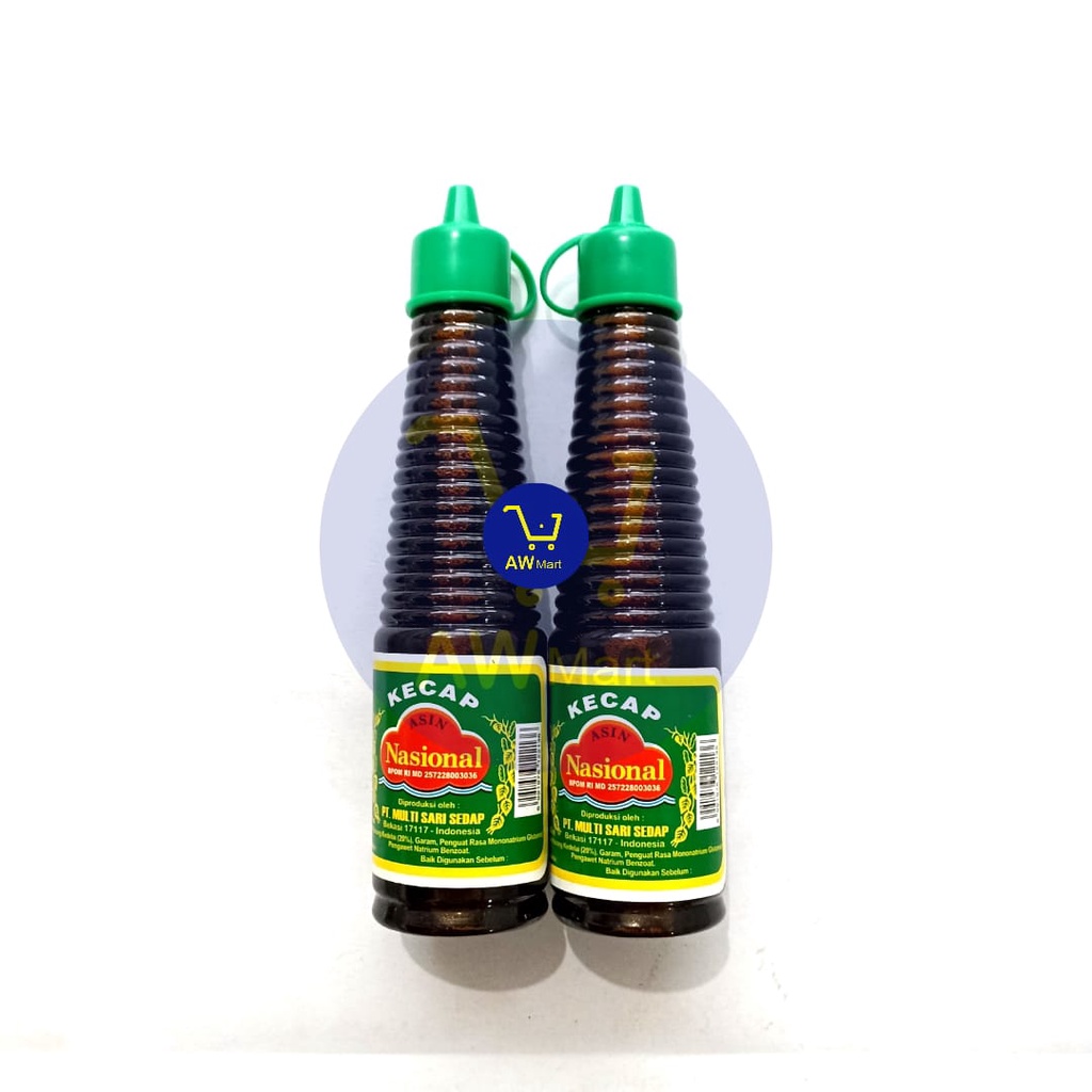 KECAP ASIN, MANIS NASIONAL 140ML - KECAP ASIN, KECAP MANIS, KECAP NASIONAL 140ML