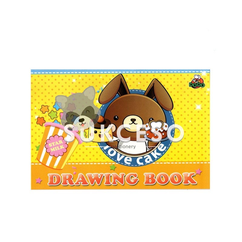 

Dodo Drawing Book DB 8 A4 SPR Dijual Satuan (1 PAK Isi 10 BUKU) / Buku Gambar