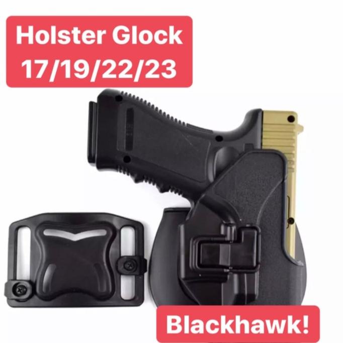 Sarung Glock Holster Blackhawk Fit Glock 17 Glock 19/22/23