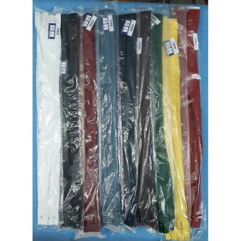 Resleting YKK 50cm (20 inchi), 20cm ( 8inchi), 25cm (10 inchi)