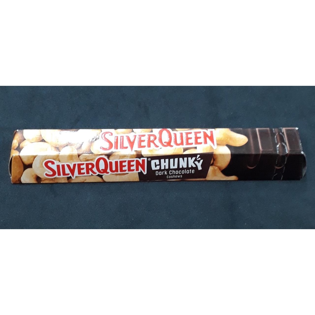 

SILVERQUEEN CHUNKY DARK CHOCOLATE CASHEWS 95g