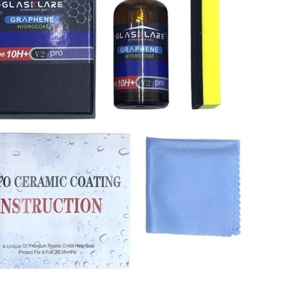 Glasklare Graphene 10H+ Nano Ceramic Diamond Coating Mobil Motor Helm - Graphene 10H+