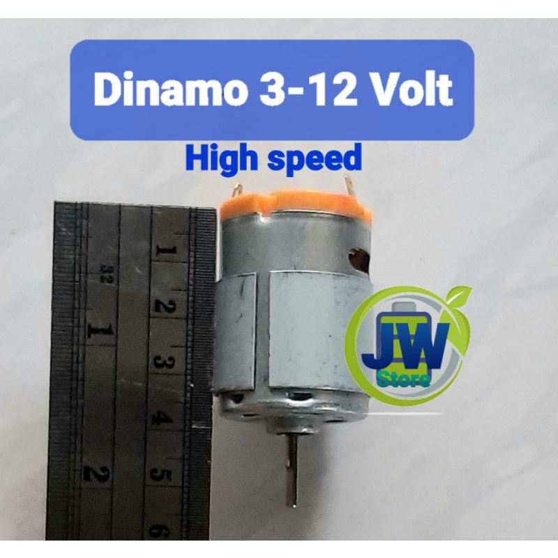 Dinamo DC 12 volt High speed (Baru)