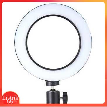 TaffSTUDIO Lampu Halo Ring Light LED Kamera 8W 6 Inch - RL-19