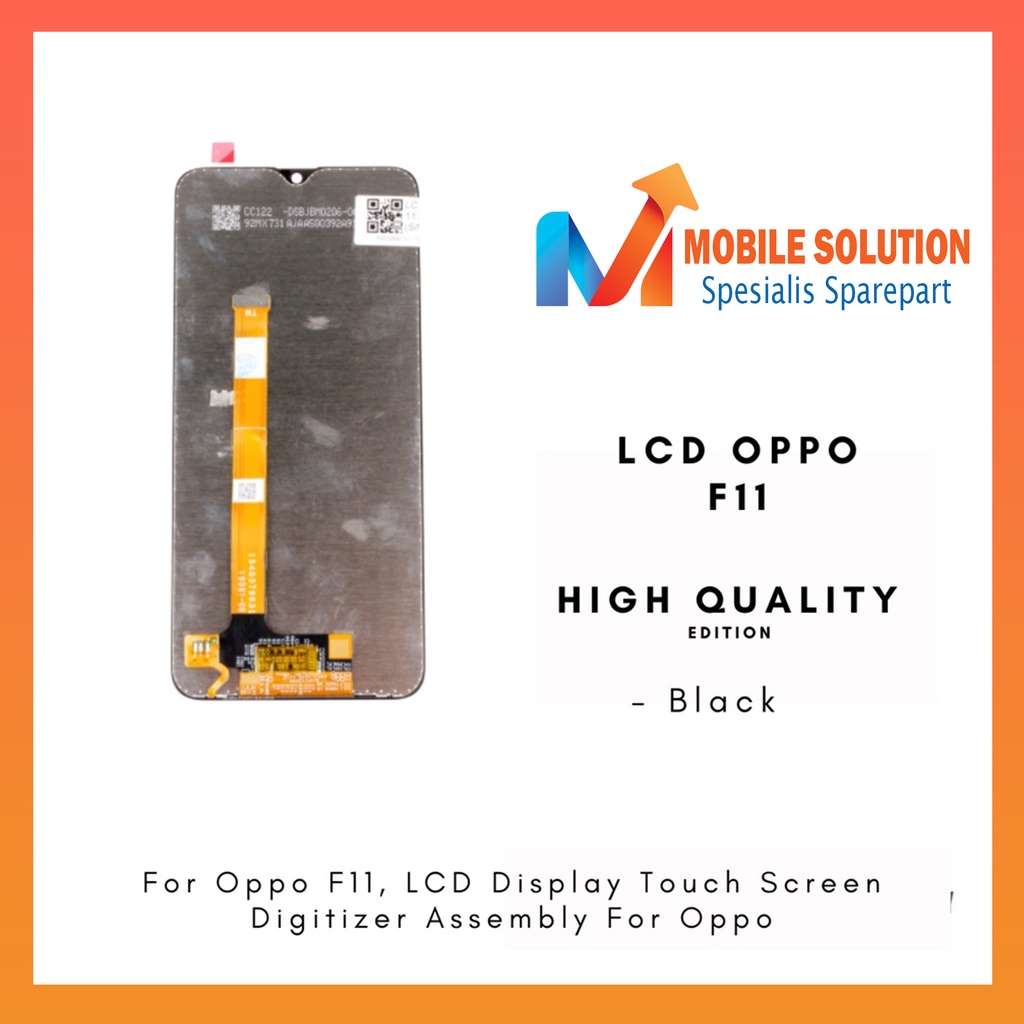 Grosir LCD Oppo F11 Fullset Touchscreen Original 100% Garansi 1 Bulan + Packing