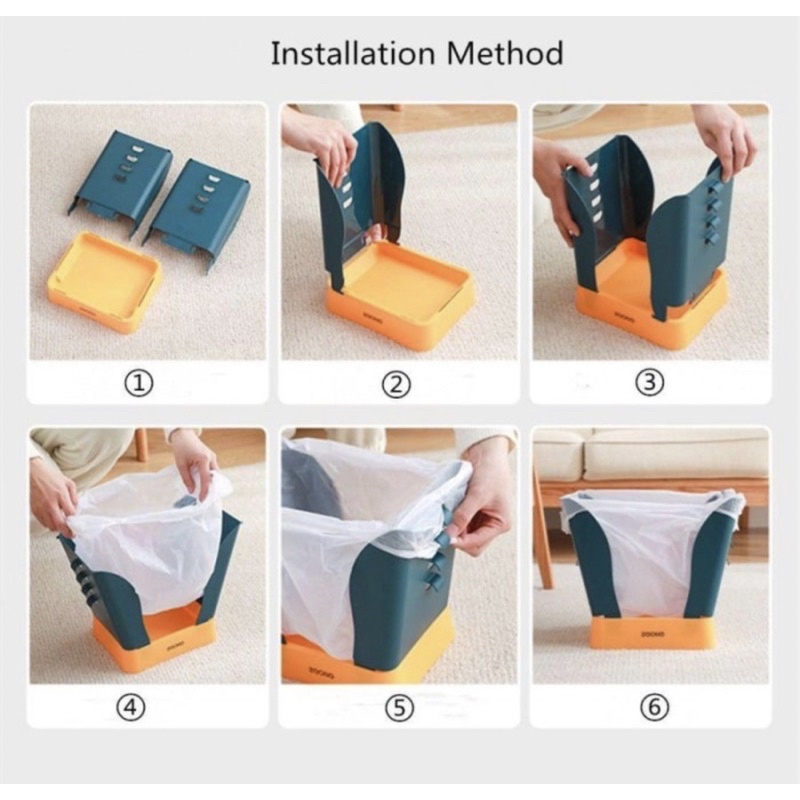 Tempat Sampah Lipat - Tong Sampah Lipat - Wadah Sampah - Tempat Sampah Portable