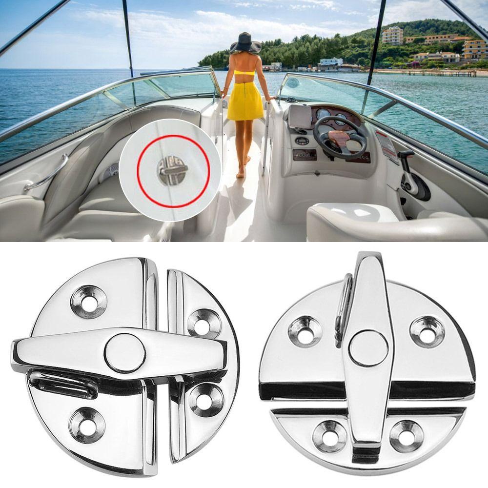 Preva Twist Catch Latch Cabinet Kunci Knob Kapal Stainless Steel